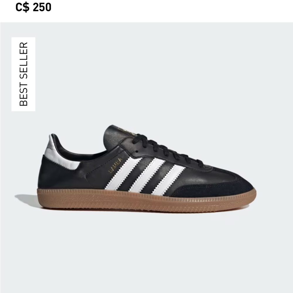 Adidas Black Samba Decon Shoes